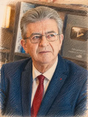 Portrait de Jean-Luc Mélenchon