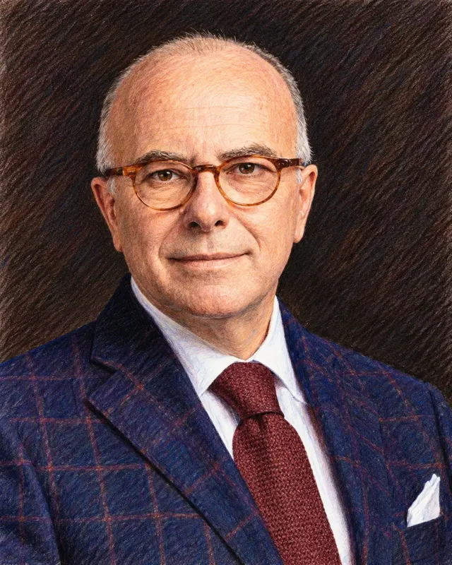 Portrait de Bernard Cazeneuve
